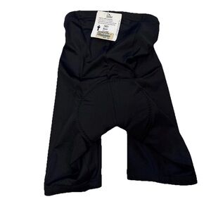 Vintage Trek Men's Black Performance Padded Cycling Shorts